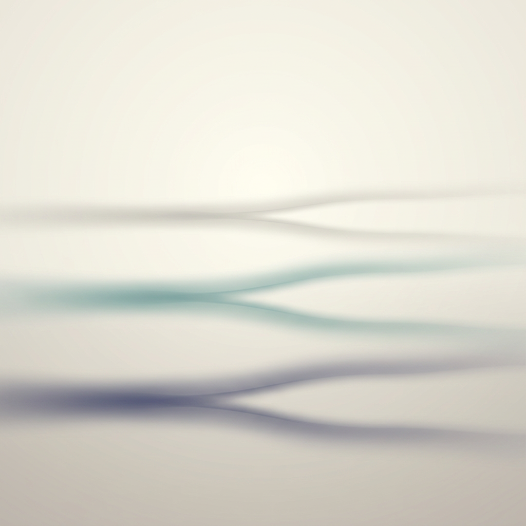 Radiating light compressing outward into a calm, readable public signal.